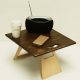 folding breakfast table