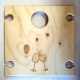 engraved portable table