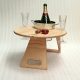 folding wine table