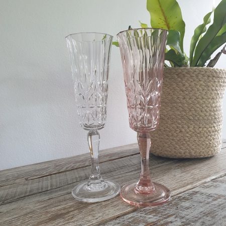 Acrylic Champagne Flutes